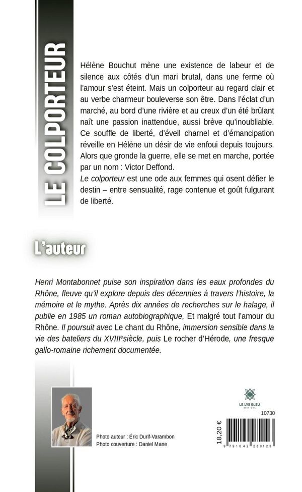 Quatrième de couverture de « Le colporteur : roman »