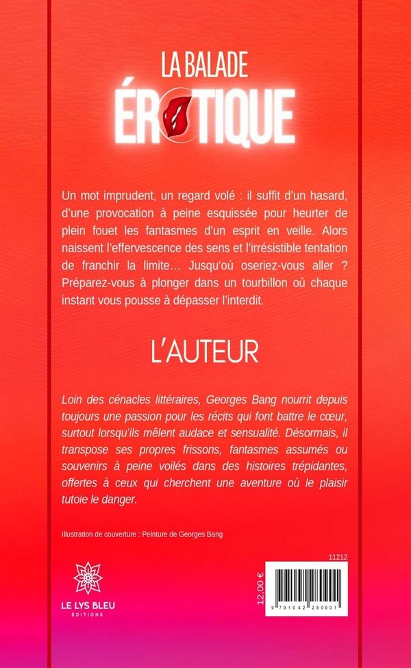 Quatrième de couverture de « La balade érotique : Roman »