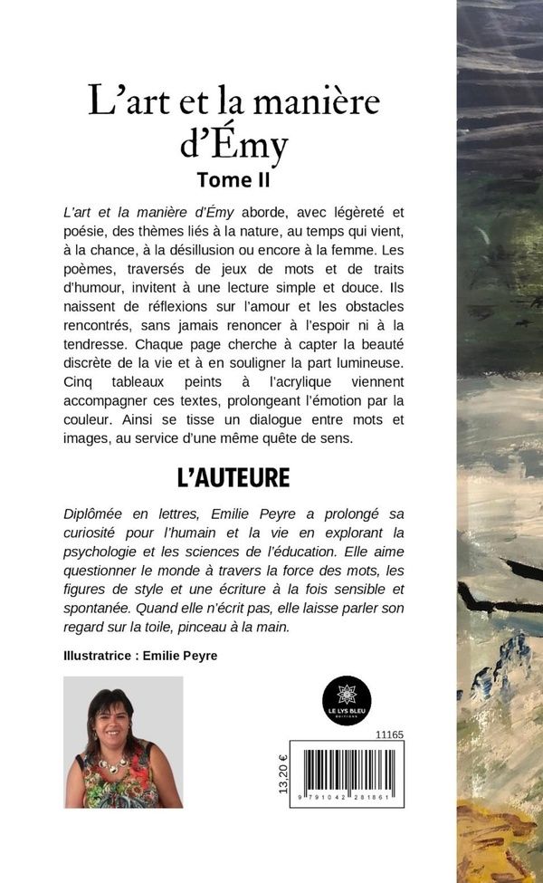 Quatrième de couverture de « L'art et la manière d'Emy : Recueil - Tome II »