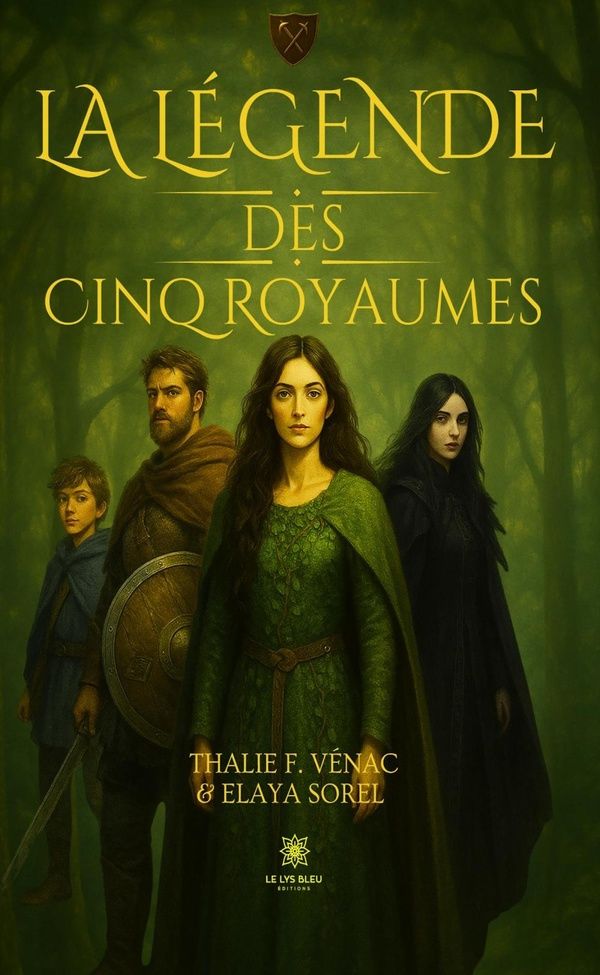 Couverture du livre « La légende des Cinq Royaumes : Roman » de Thalie F. Vénac, librairie Les Contes Infusés à Corte