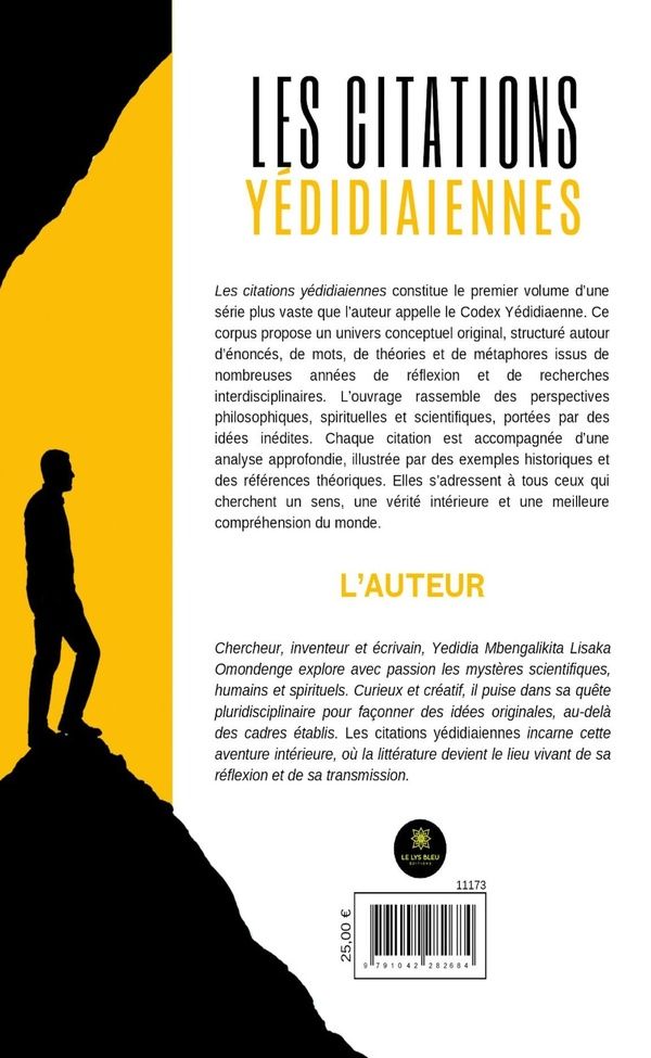 Quatrième de couverture de « Les citations yédidiaiennes »