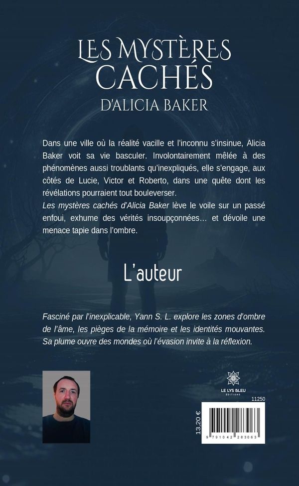 Quatrième de couverture de « Les mystères cachés d'Alicia Baker : roman »