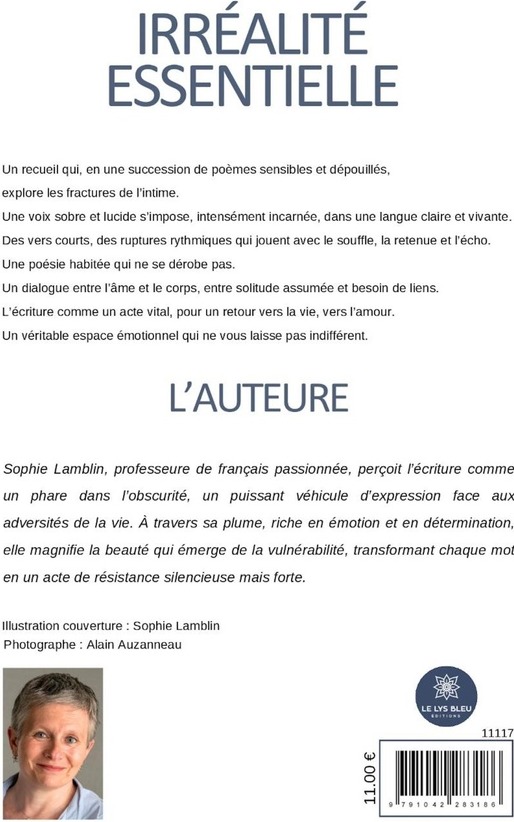 Quatrième de couverture de « Irréalité essentielle : Recueil »