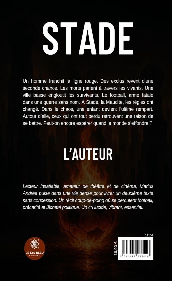 Quatrième de couverture de « Stade : roman »