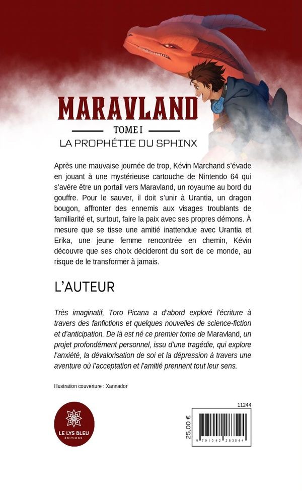 Quatrième de couverture de « La prophétie du sphinx : Maravland - Roman »