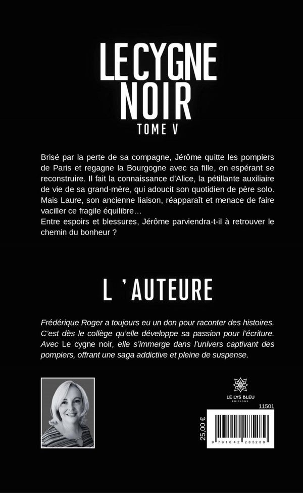 Quatrième de couverture de « Le cygne noir »