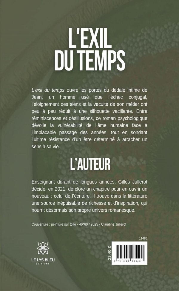 Quatrième de couverture de « L'exil du temps : Roman »