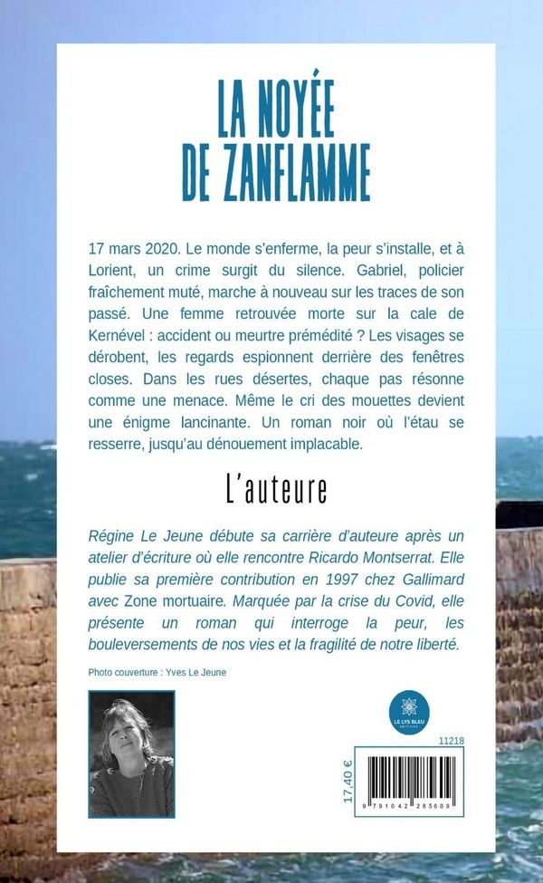 Quatrième de couverture de « La noyée de Zanflamme : roman »