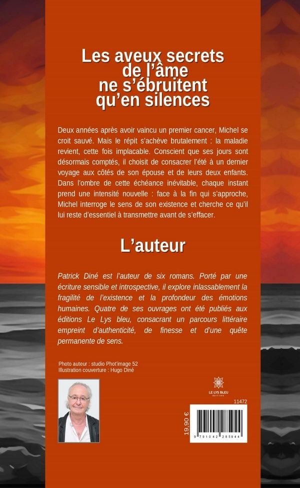 Quatrième de couverture de « Les aveux secrets de l'âme ne s'ébruitent qu'en silences : Roman »