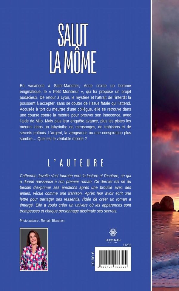 Quatrième de couverture de « Salut la môme : roman »
