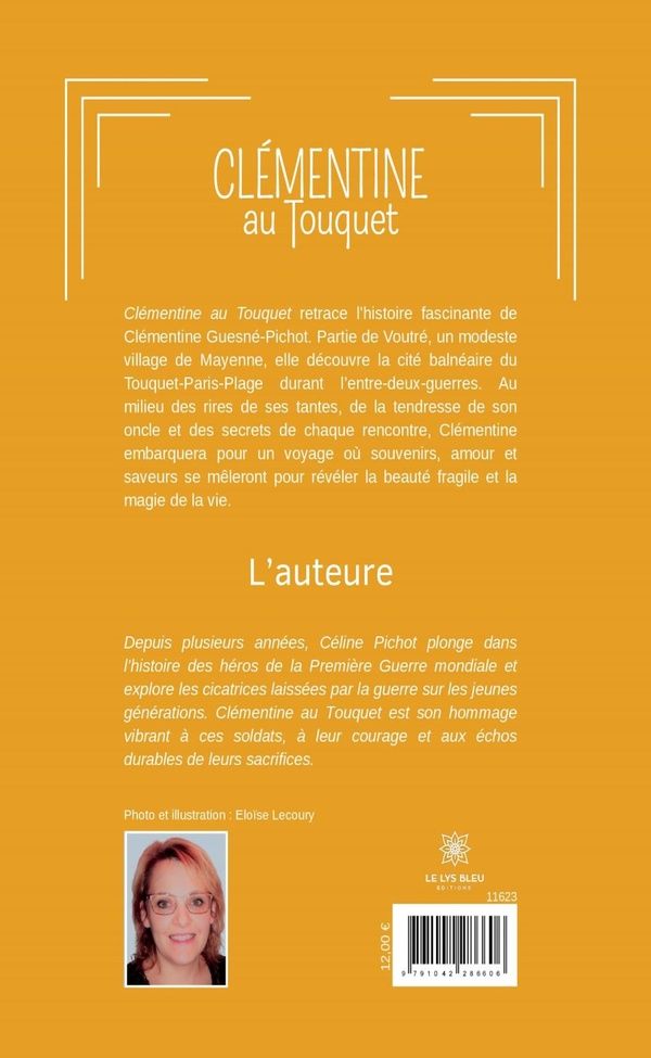 Quatrième de couverture de « Clémentine au Touquet : roman »