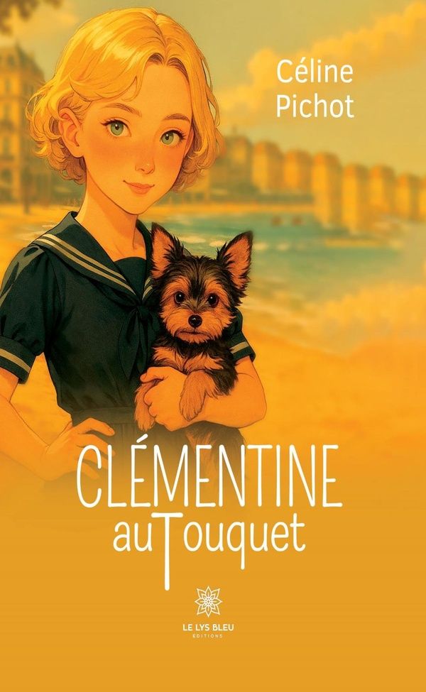 Couverture du livre « Clémentine au Touquet : roman » de Céline Pichot, librairie Les Contes Infusés à Corte