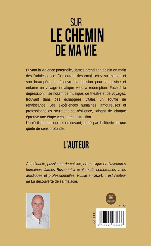 Quatrième de couverture de « Sur le chemin de ma vie : roman »
