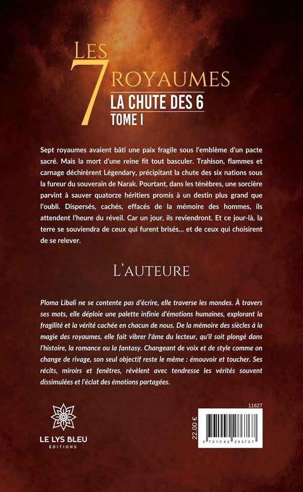 Quatrième de couverture de « Les 7 royaumes »