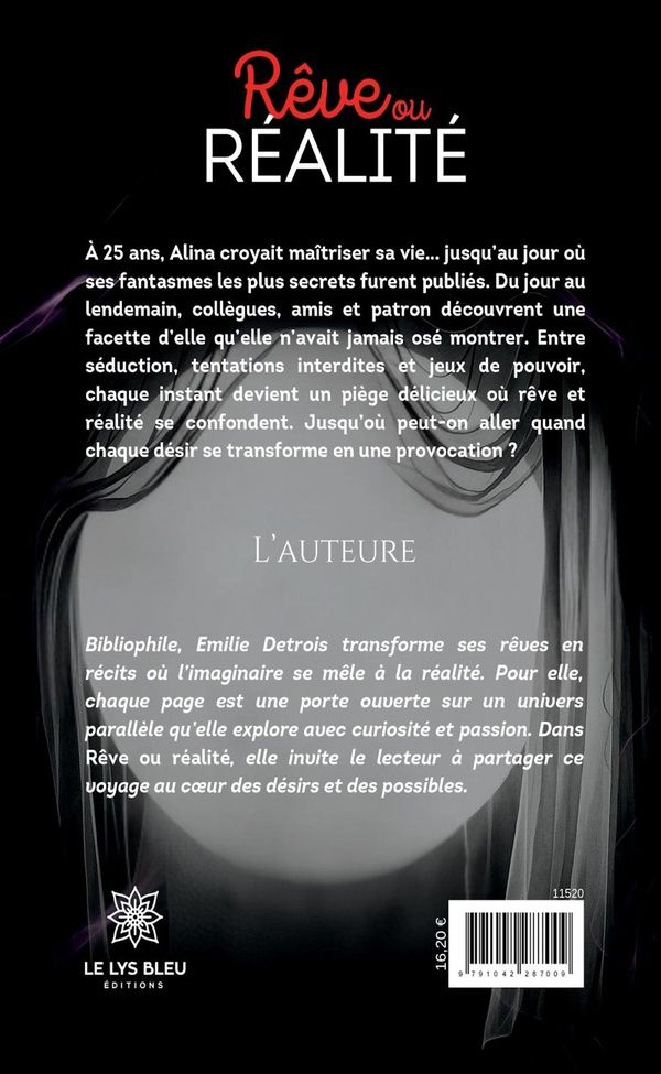 Quatrième de couverture de « Rêve ou réalité »