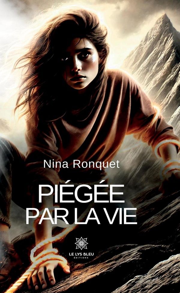 Couverture du livre « Piégée par la vie : roman » de Nina Ronquet, librairie Les Contes Infusés à Corte
