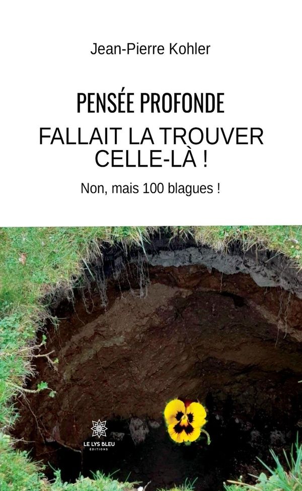 Couverture du livre « Pensée profonde : fallait la trouver celle-là ! » de Jean-Pierre Kohler, librairie Les Contes Infusés à Corte