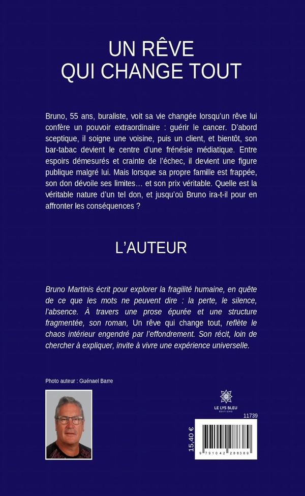 Quatrième de couverture de « Un rêve qui change tout : roman »