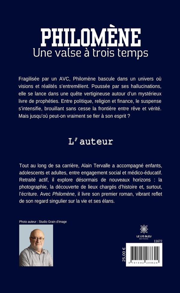 Quatrième de couverture de « Philomène : une valse à trois temps »