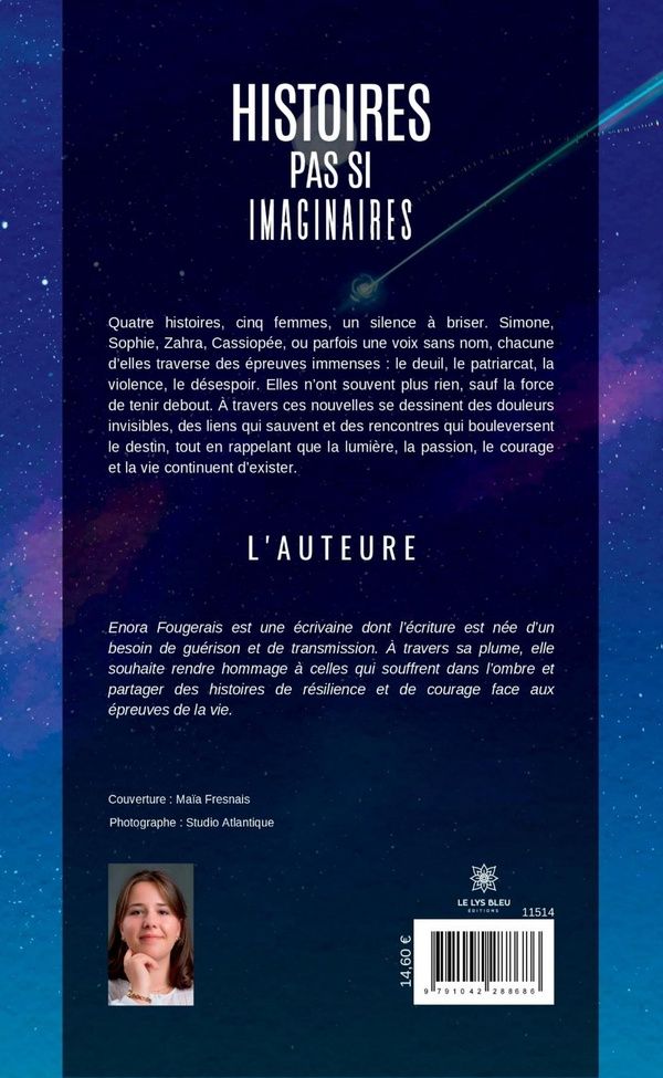 Quatrième de couverture de « Histoires pas si imaginaires : nouvelles »