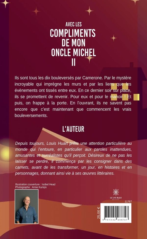 Quatrième de couverture de « Avec les compliments de mon oncle Michel »