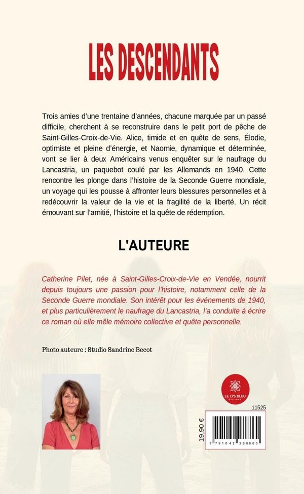 Quatrième de couverture de « Les descendants : roman »