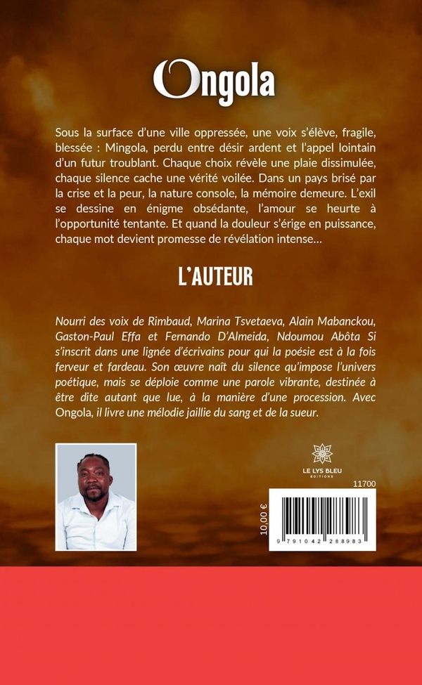 Quatrième de couverture de « Ongola : recueil »