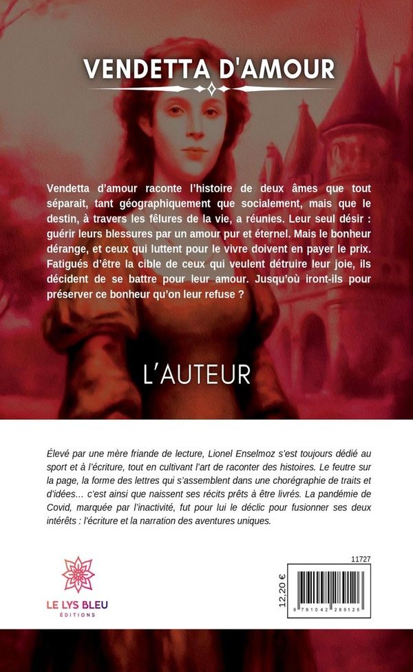 Quatrième de couverture de « Vendetta d'amour : roman »