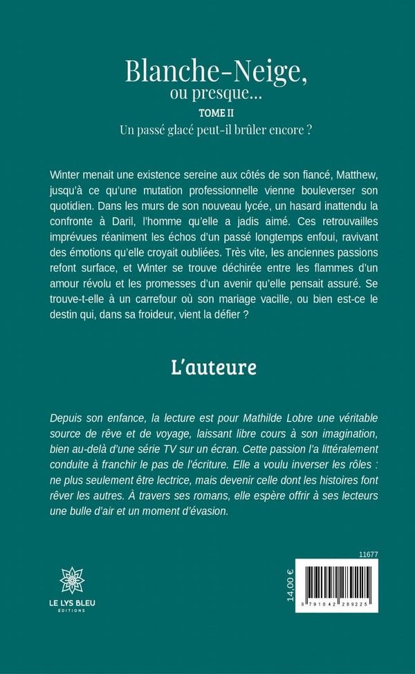 Quatrième de couverture de « Un passé glacé peut-il brûler encore ? »