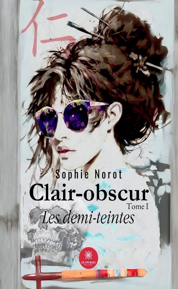 Couverture du livre « Les demi-teintes : roman » de Sophie Norot, librairie Les Contes Infusés à Corte