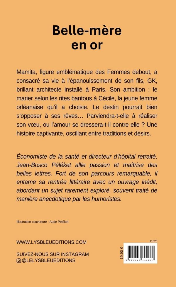 Quatrième de couverture de « Belle-mère en or : roman »