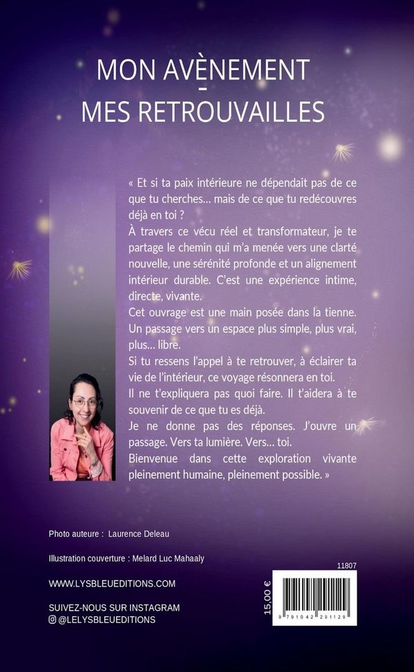 Quatrième de couverture de « Mon avènement, mes retrouvailles »