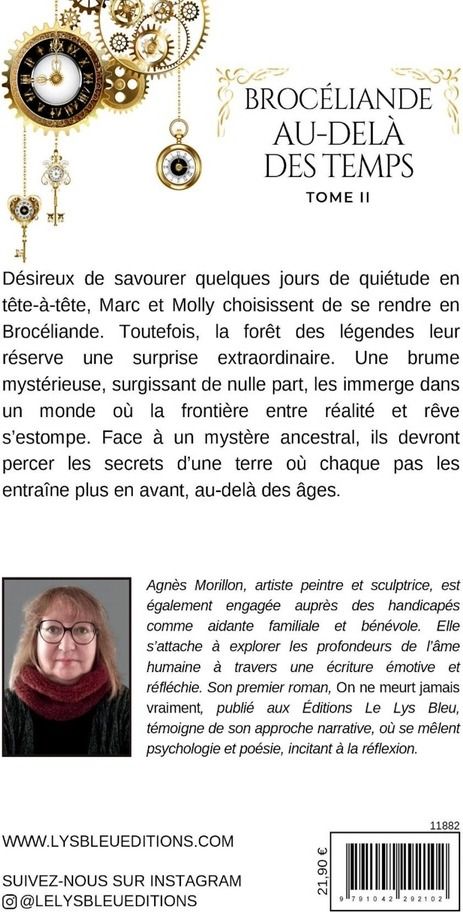 Quatrième de couverture de « Brocéliande au-delà des temps »