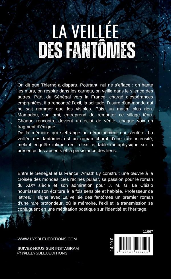 Quatrième de couverture de « La veillée des fantômes : roman »