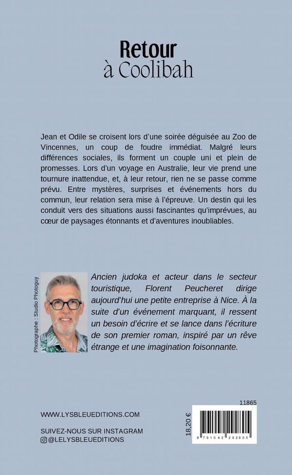Quatrième de couverture de « Retour à Coolibah : roman »