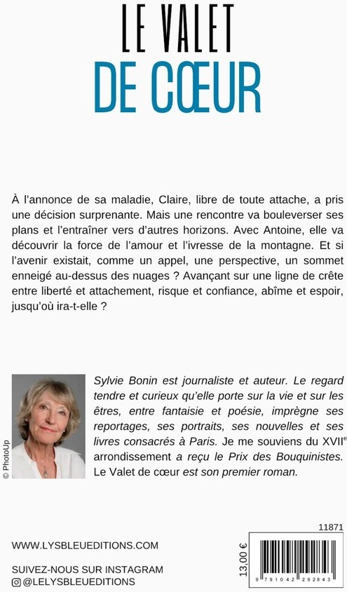 Quatrième de couverture de « Le valet de coeur : roman »