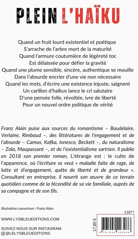Quatrième de couverture de « Plein l'haïku : recueil »
