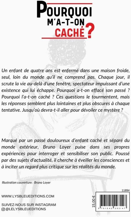 Quatrième de couverture de « Pourquoi m'a-t-on caché ? »