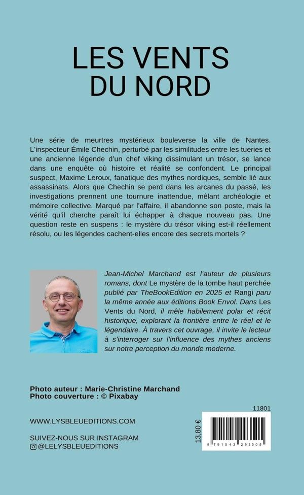 Quatrième de couverture de « Les vents du Nord : roman »