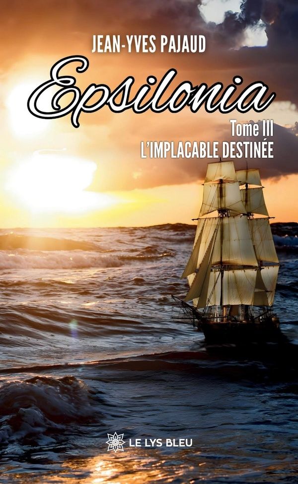 Couverture du livre « L'implacable destinée » de Jean-Yves Pajaud, librairie Les Contes Infusés à Corte