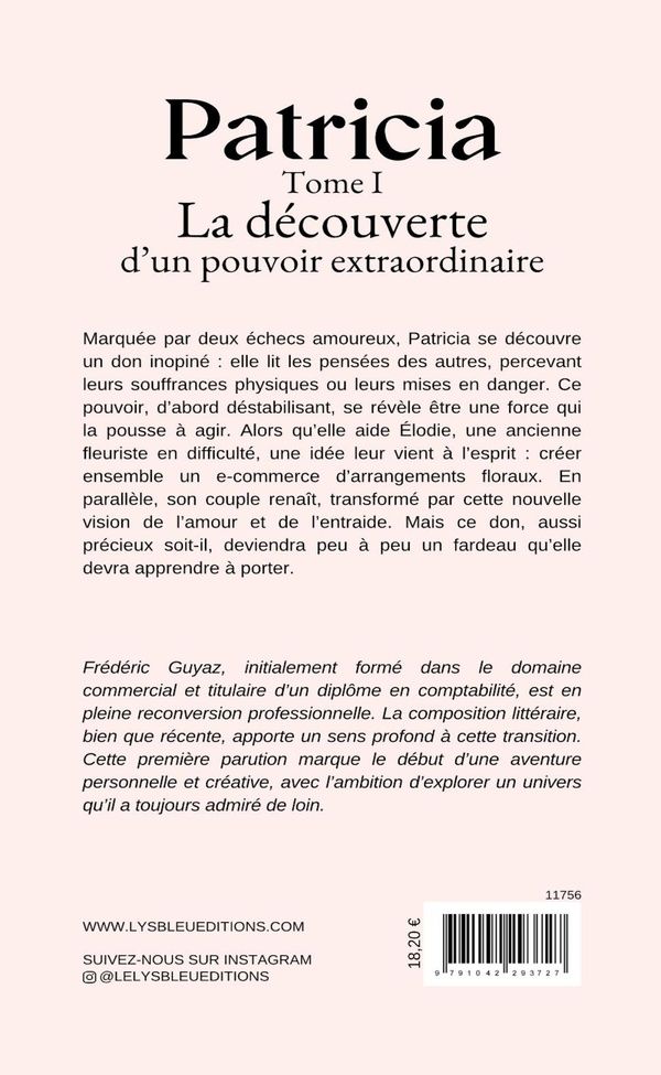 Quatrième de couverture de « Patricia »