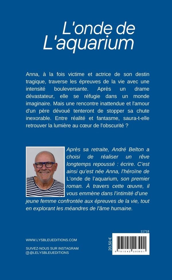 Quatrième de couverture de « L'onde de l'aquarium : roman »