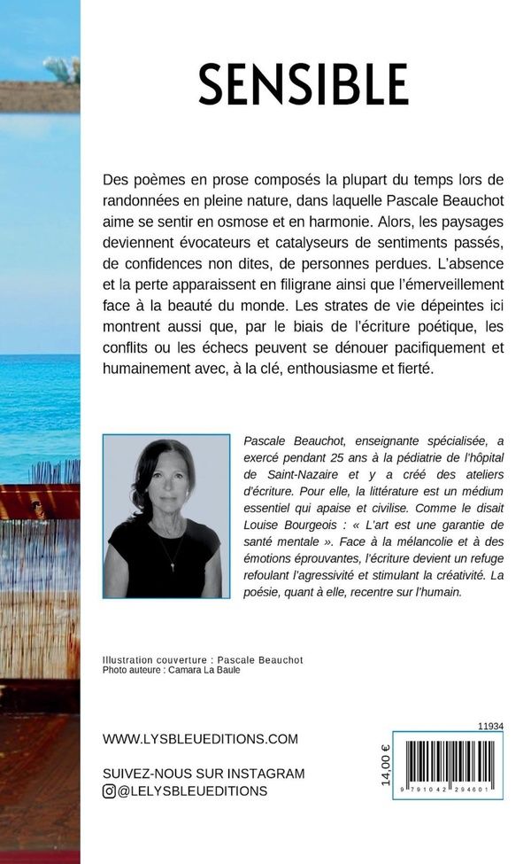 Quatrième de couverture de « SENSIBLE »