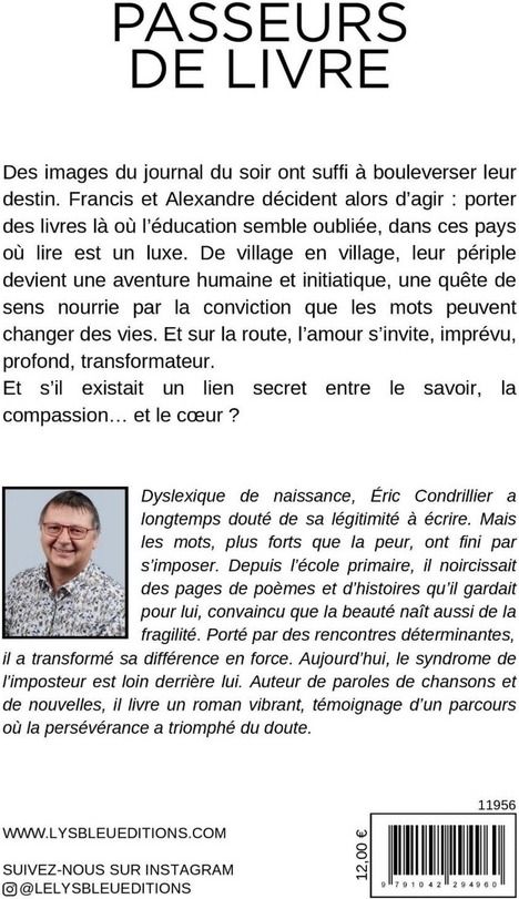 Quatrième de couverture de « Passeurs de livre : roman »