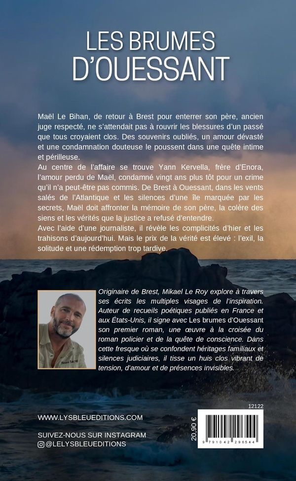 Quatrième de couverture de « Les brumes d'Ouessant : roman »