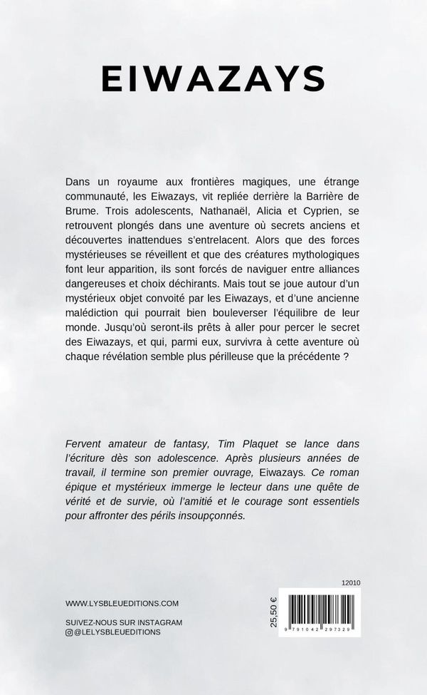 Quatrième de couverture de « EIWAZAYS »