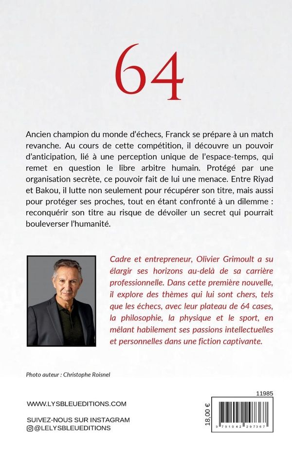 Quatrième de couverture de « 64 »