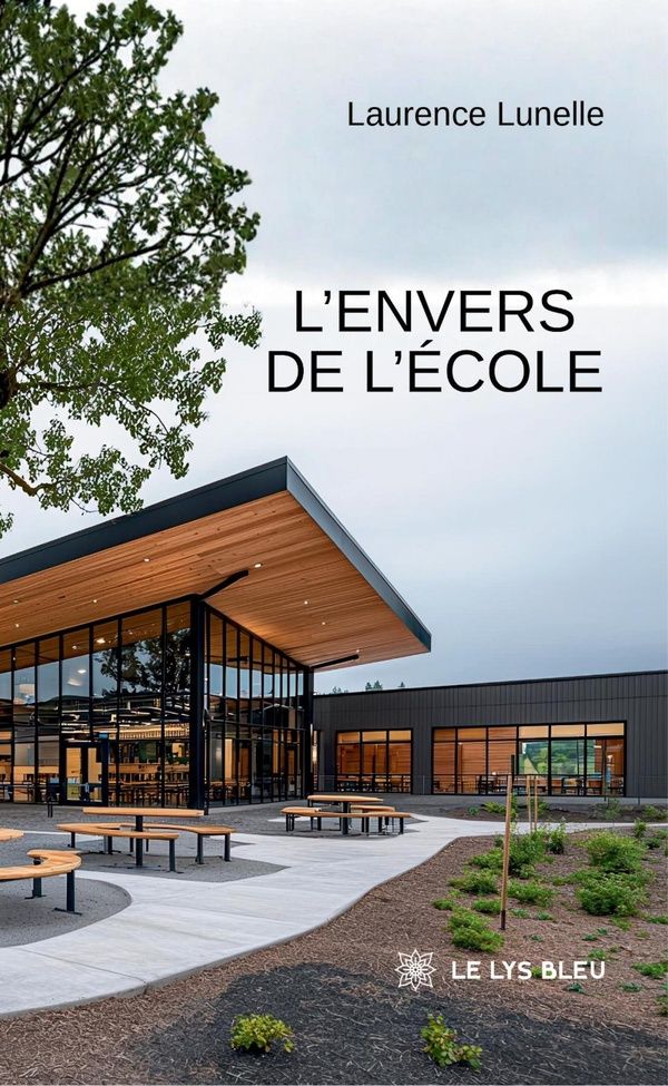 Couverture du livre « L'envers de l'école : roman » de Laurence Lunelle, librairie Les Contes Infusés à Corte