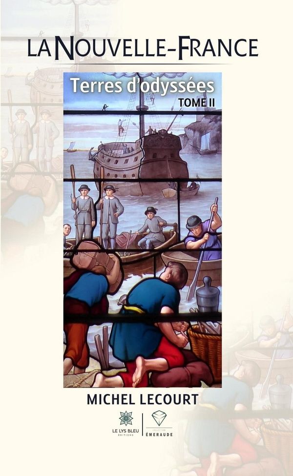 Couverture du livre « Terres d'odyssées : roman » de Michel Lecourt, librairie Les Contes Infusés à Corte
