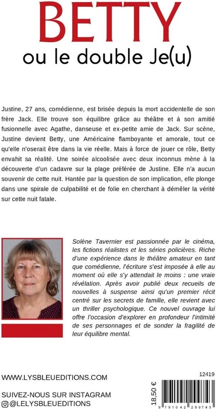 Quatrième de couverture de « Betty ou le double je(u) : roman »